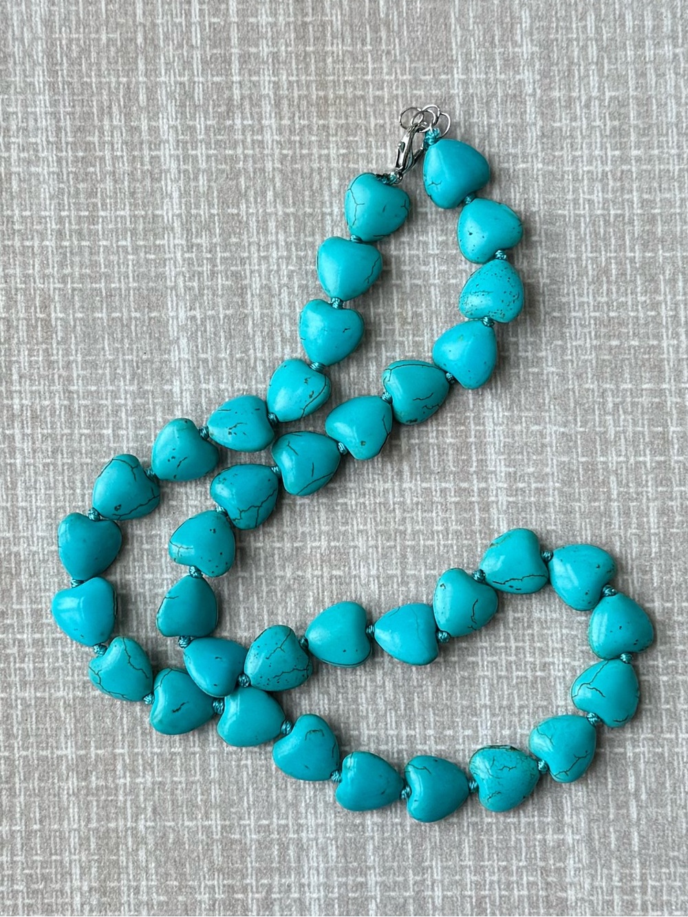 NWOT Tuckernuck Turquoise Heart Necklace
